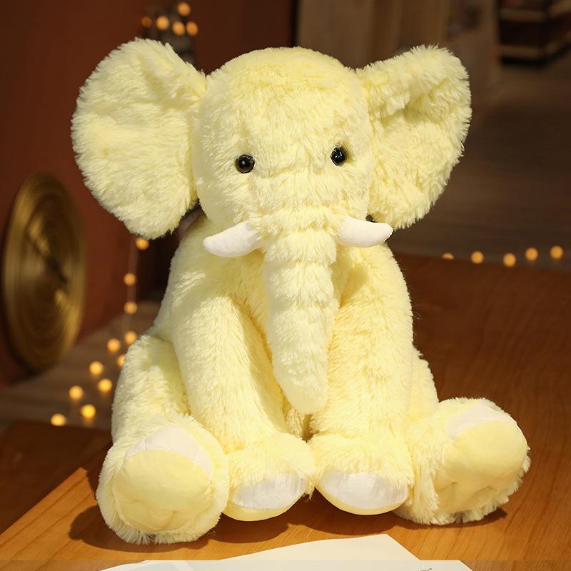 Cartoon Elefant Puppe Baby Elefant Beruhigendes Plüschtier Kissen Schlafpuppe Jungen und Mädchen Geschenke Heiß