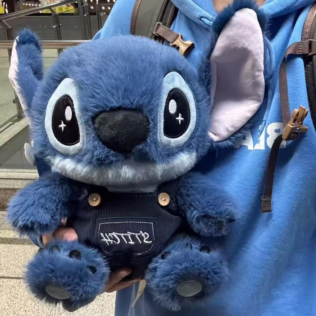 Cute Stitch Plush Toy Strap Pants Interstellar Baby Plush Doll Sleep Pillow Gift for Girlfriend's Birthday