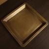 Multiple Sizes Rectangle Shape Copper Fruit Tray,Vintage Hammer Texture Home Food Plate Tableware,Snack Disc Table Decoration