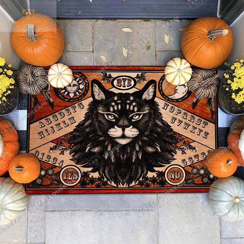 

Готический ковер для спиритических сеансов с узором в гостиной, ковер для гостиной на Хэллоуин