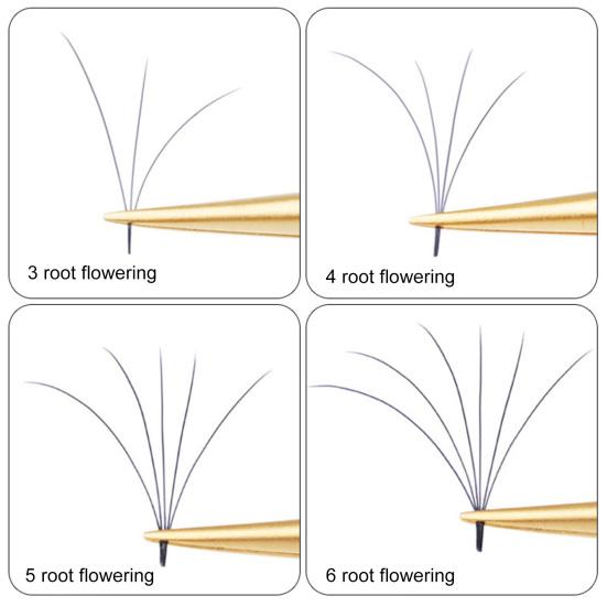 Yousheng Nail Art Clip Good Elasticity Anti-static Non-slip Tight Bite Stainless Steel Fish Stripe High Precision Eyelash Tweezer Makeup Supply