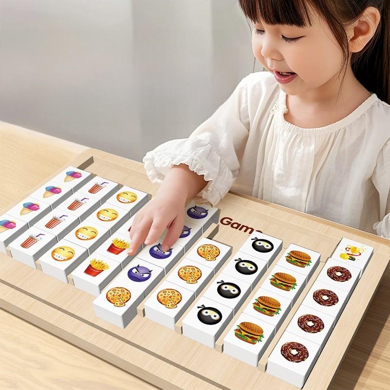 Wooden Educational Puzzle Board Toy With Sorting Logic For Preschool Kids Gift