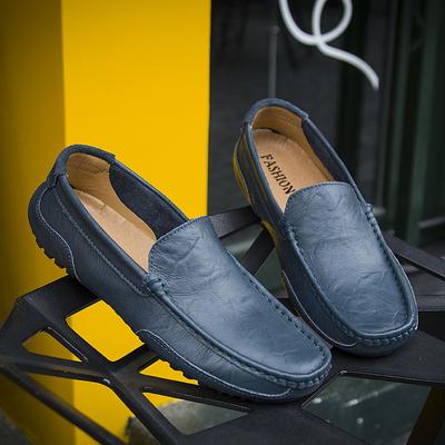 Leather Casual Driving Shoes Men's Casual Plus Size Men's Shoes Luxury Comfort Loafers Moccasin Slip-On Shoes Italian Loafers