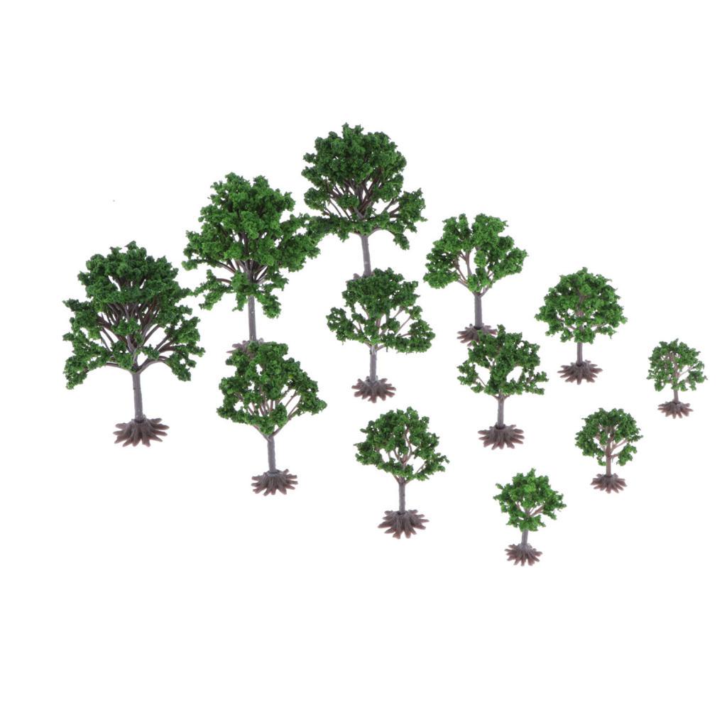 Plastik 1:100 Skala HO Skala Blumen Bäume Modell Zug Layout Landschaft Plastik 1:100 Skala HO Skala Blumen Bäume Modell Zug Layout Landschaft