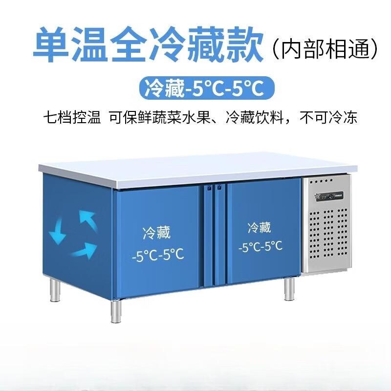 Xijiaer Commercial Refrigerated Work Table CN plug (adapter included)