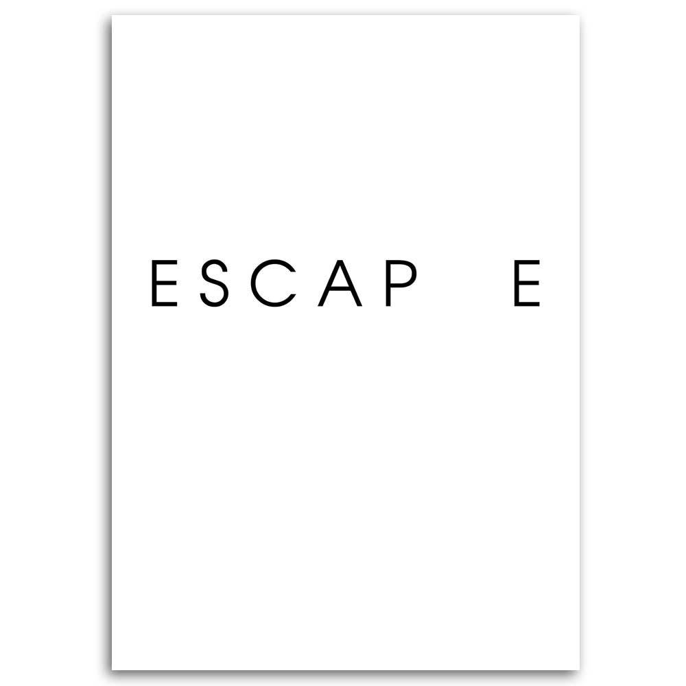 Canvas Print, Escape