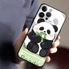 Cartoon Cute Panda Phone Case for Apple iPhone 17 Pro Max 15 Pro 7 8 XR XS MAX 12 16 Air 13 17e 11 14 Funda Phone Cover