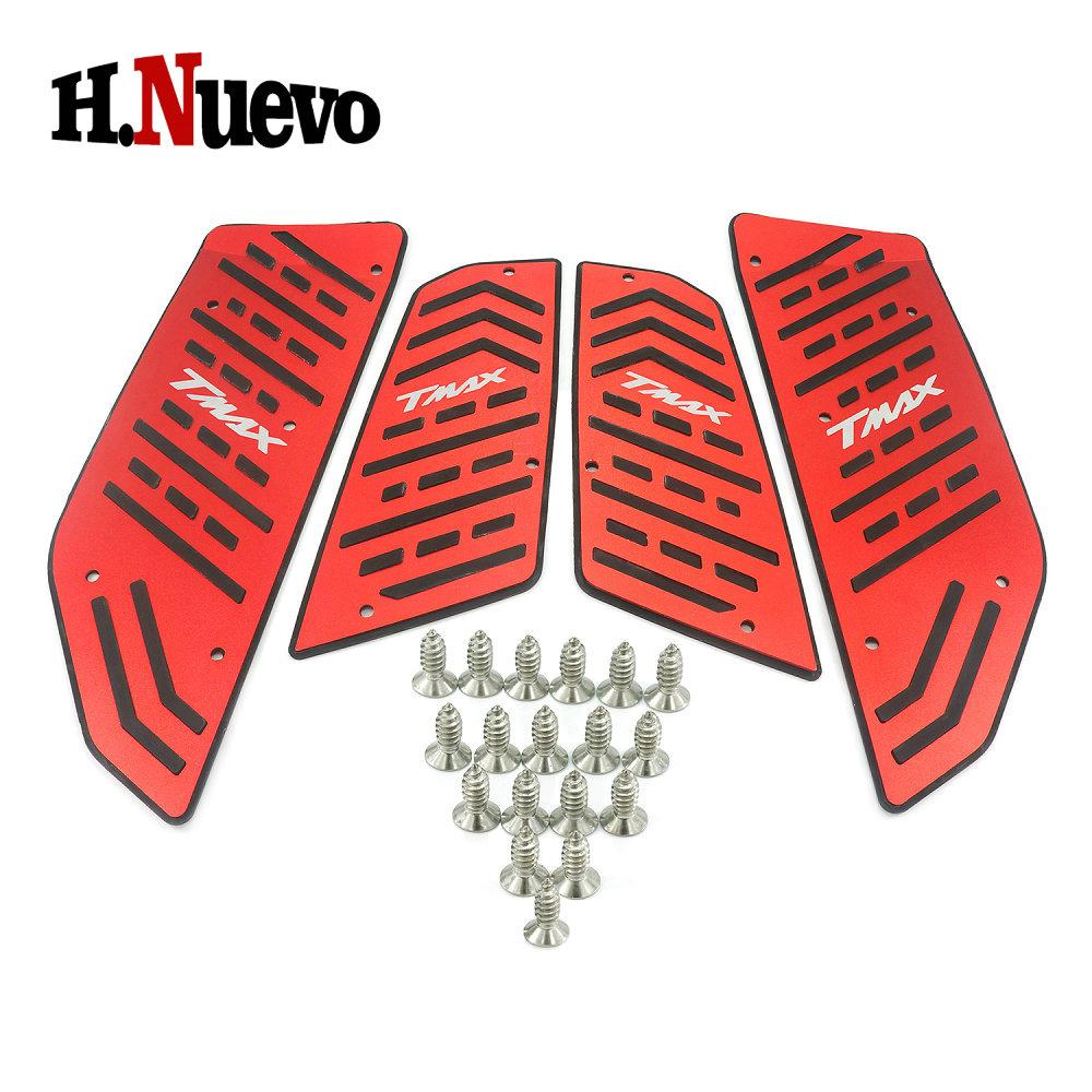 Pentru Yamaha Tmax560 Tech MAX TMAX 560   TMAX530 SX DX Accesorii Motocicletă Suport pentru picioare Acoperire Pad Suport pentru picioare Covoraș 4 BUC