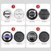 4 Stück 64MM Auto Radnabenkappen Nabenkappe Emblem Auto Zubehör für Volvo Rdesign AWD C30 C70 S40 S60 S70 S80 S90 V40 V50 XC60