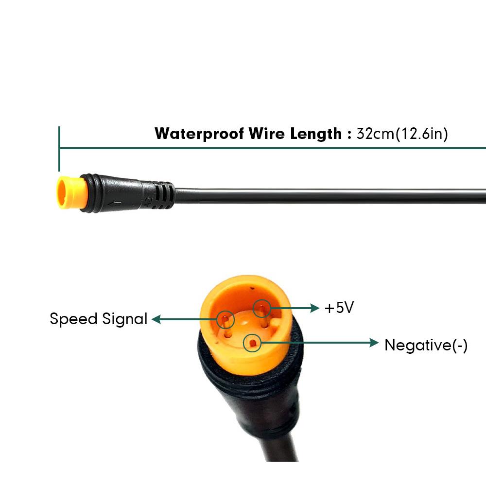 1x Thumb Throttle Speed Control For Electric Bike Scooter Pocket Bike Mid Motor
