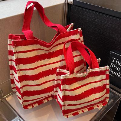 Large Capacity Canvas Bag for Women New Style Fashion One-shoulder Tote Bag for Women College Students for Class