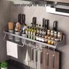 Multifunktionales Wandmontiertes Küchen-Organizer-Regal