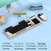 Viper KM100 Wired Keyboard & Mouse Set - Mechanical Feel, Color-Matched USB for Office, Computer, Notebook Use