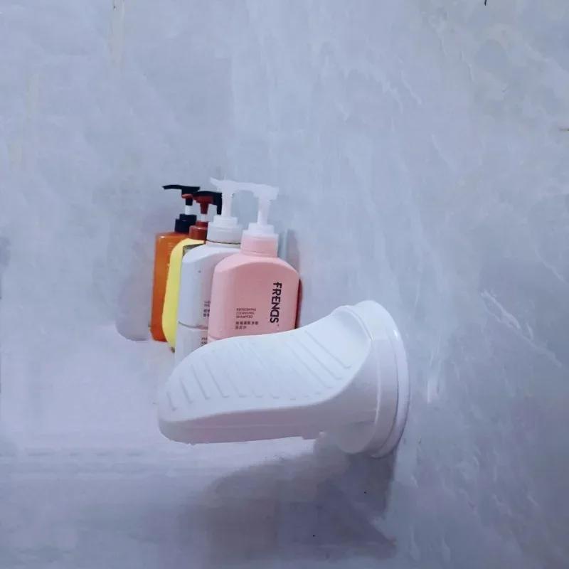 Bathroom Shower Foot Rest with Suction Cups Step Aid Grip Holder Pedal Step Suction Cup Non Slip Foot Pedal Wash Feet