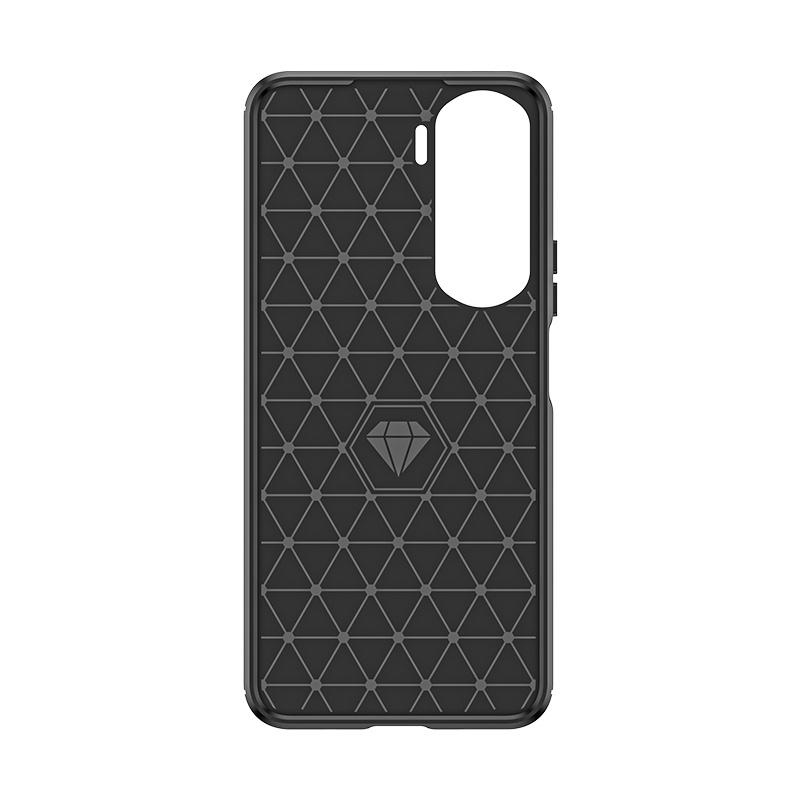 Carbon Fiber Protective Case for Honor 90 Lite / X50i - Black