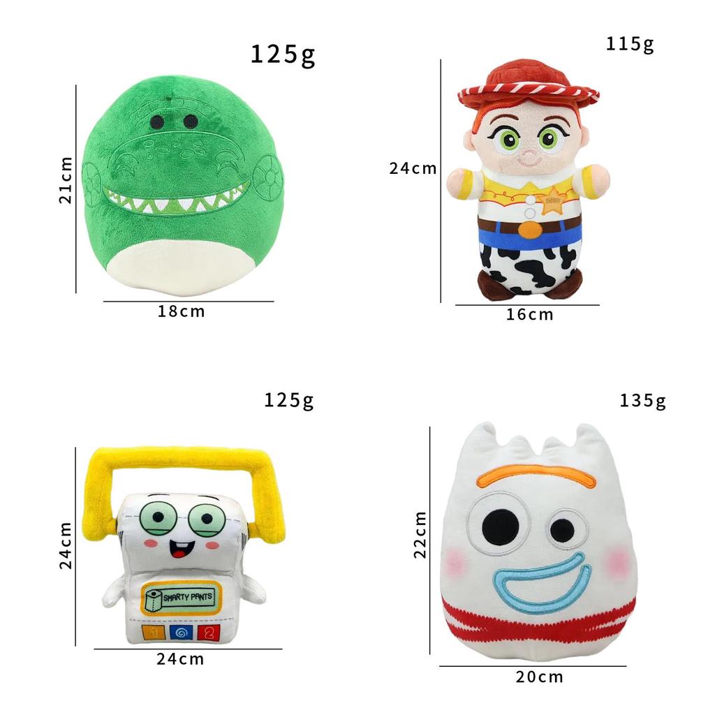 Cartoon Toy Story Plush Toy With Pp Cotton Filling For Kids And Teens