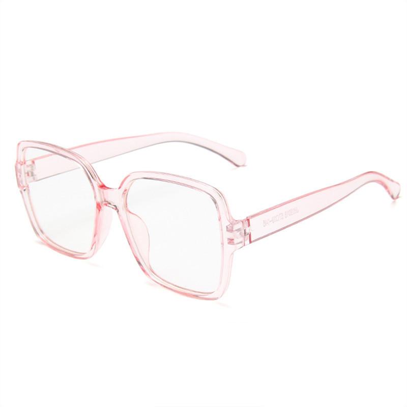 JYL TS Square Glasses Unisex Blue Light Blocking  Big Frame 18018 A-5195 глубоко тосканской красный