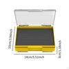 Double Memory Foam Side Multifunction Protection Tackleboxes Fishing Box Lure Tray for Baits Fly