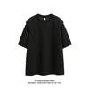 Summer Men's Casual Short Sleeve Simple Fashion Trend Retro Round Neck Slim Fit Pullover Casual Short Sleeve T T-shirt