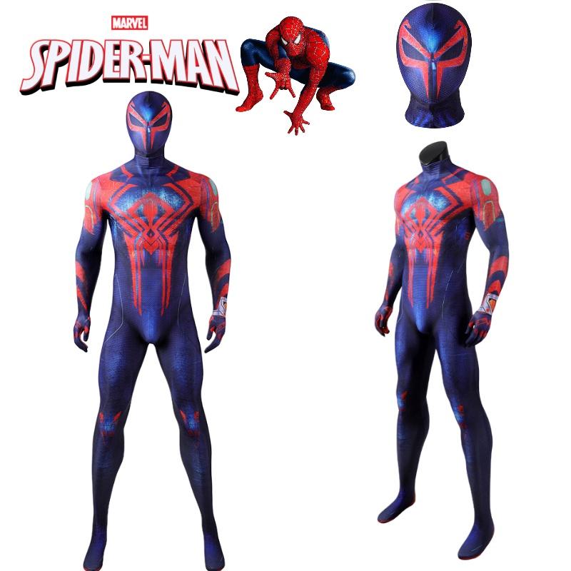 Spider-Man Cosplay-Overall-Kostüm für Gaming- und Comic-Fans