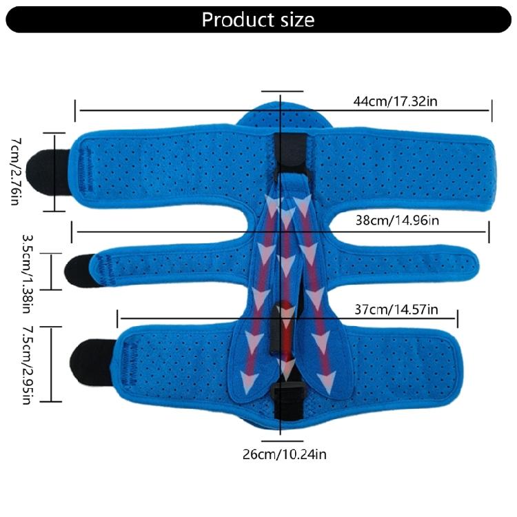 Plantar Fasciitis Night Splint Drop Foot Orthotic Brace,Adjustable Plantar Fasciitis Brace Supportive Foot Brace Gifts