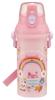 Children's Direct Drinking Water Bottle, Plastic, 480ml, One-Push Open/Close, Dishwasher Safe, Made In Japan, Gabby's Dollhouse 26, PSB5SAN-A
