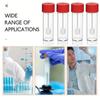10Pcs Mixed Capacities Sample Bottle Set With Leak Proof Lids Sampling Spoons For Lab Cosmetic Dispensing Storage