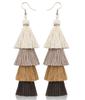 European & American Large Geometric Resin Hoop Earrings for Women: Irregular Design