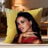Popular AAaliyahied Cushion Cover Soft Washable Pillow Case Multi-Scene for Couch Bed Travel Office Use