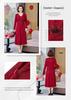 Elegant Red Wedding Banquet Dress for Mother of the Bride - 2026 Style