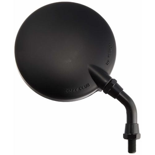 KITACO Z-II Mini Mirror Short Stay Type Right Thread M10 Left and Right Common 1 Piece Conforms to '07 Safety Standards General Purpose Black 675-0631