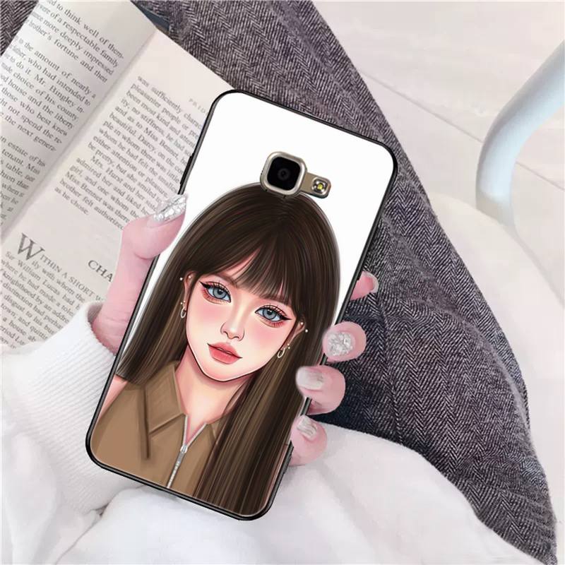 

Чехол для телефона «Красивая девушка», нарисованный вручную, для Samsung Galaxy A51 A50 A71 A21s A31 A41 A10 A20 A70 A30 A22 A02s A13 A53 5G, чехол Samsung A02 M02