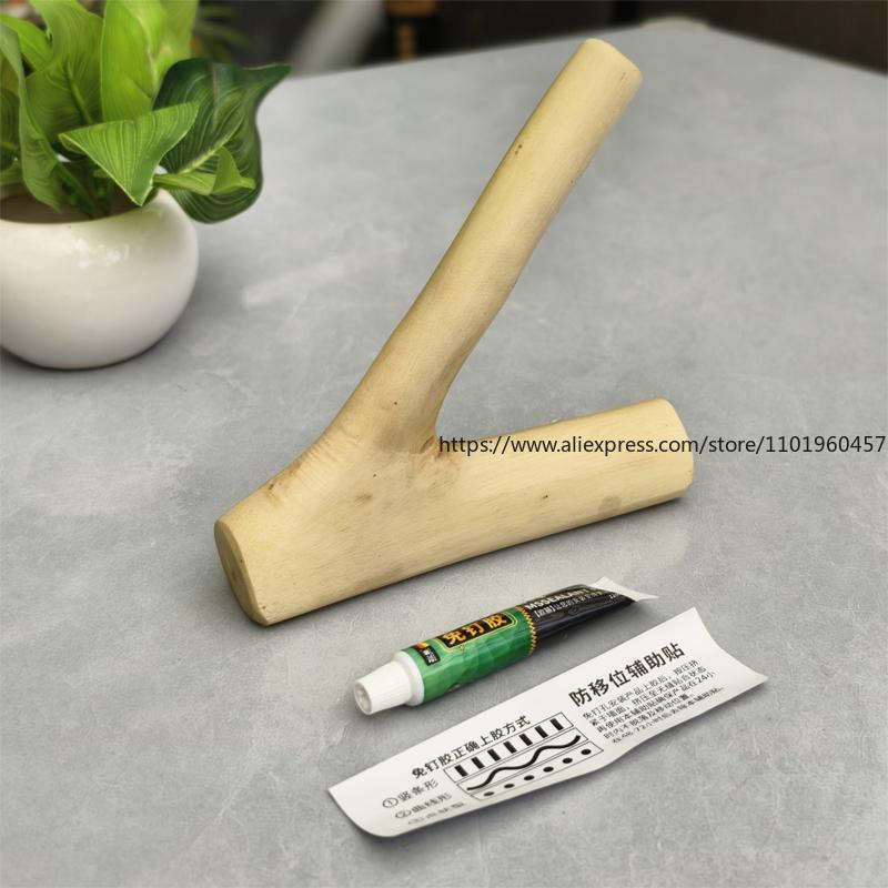 Solid Wood Creative Tissue Holder Pure Hand-Polished Paper Towel Holder