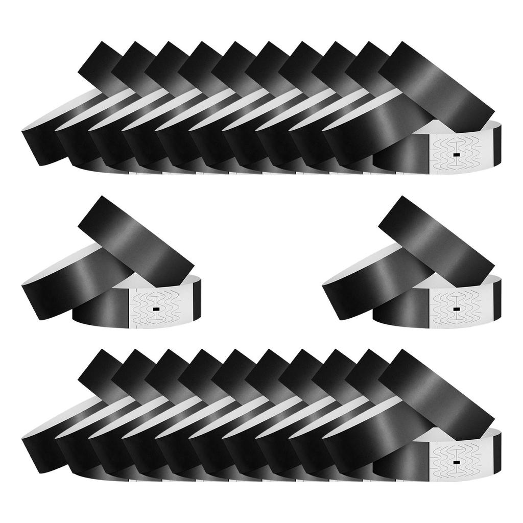 Synthetic PP Wrist Band Disposable Name Tag Bracelet for Large Gatherings Concerts Carnivals Hospital Use