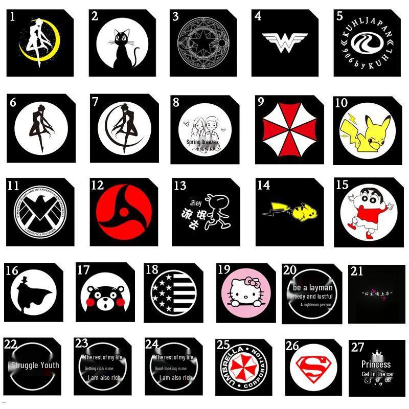 Dynamic Welcome Light for 2023-2025 Hongqi H5/H6/H7 Car Door Projection Interior Decoration