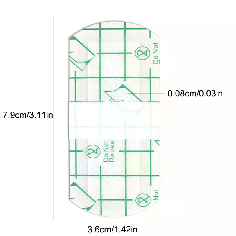 5Pcs Tattoo Eyebrow Tattoo Sterile Waterproof Dressing Eyebrow Protective Patch Dressing Patch Eyebrow