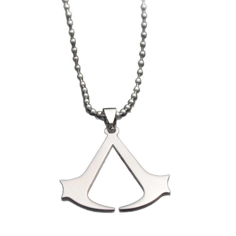 Hengshi Assassin's Creed Titanium Steel Necklace Men's Origins Pendant Charm