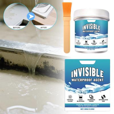 100g Waterproof Sealant Transparent Adhesive For Home Repair Tile Bathroom Wall Leakage Protection Quick Dry Durable Glue Tool