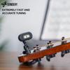 Tuner Rechargeable TFT Screen Guitar Bass Ukulele Wind Instrument Headstock Chromatic Tuner Pitch Easy To Read In Strong Light Dual Rotating Hinge