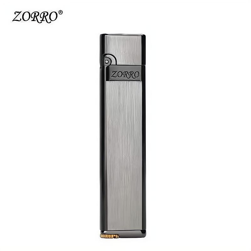 Zorro 668 Ultra-Thin Slim Kerosene Lighter - Lightweight, Portable, Unisex Design