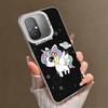 Pink Unicorn Rainbow Shockproof Phone Case for Xiaomi Poco X7 X6 X5 X3 Pro F7 Ultra M8 Redmi 15C 15 14C 13C 12C 10C 13 12 10