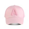 Pink Plush Letter A Home Decor Baseball Cap Fashion Unisex Sunhat Womens Outdoor Sports Snapback Cap