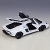 Welly 1/24 Lamborghini Countach LPI800-4 Alloy Miniature Car Diecast Metal Scale Car Model Collection Childrens Toy Vehicle Gift