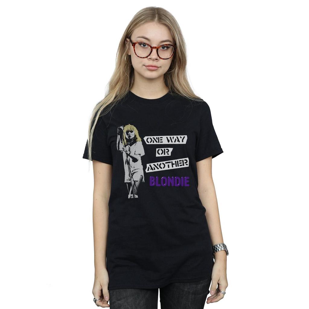 Blondie Womens/Ladies One Way Or Another Cotton Boyfriend T-Shirt
