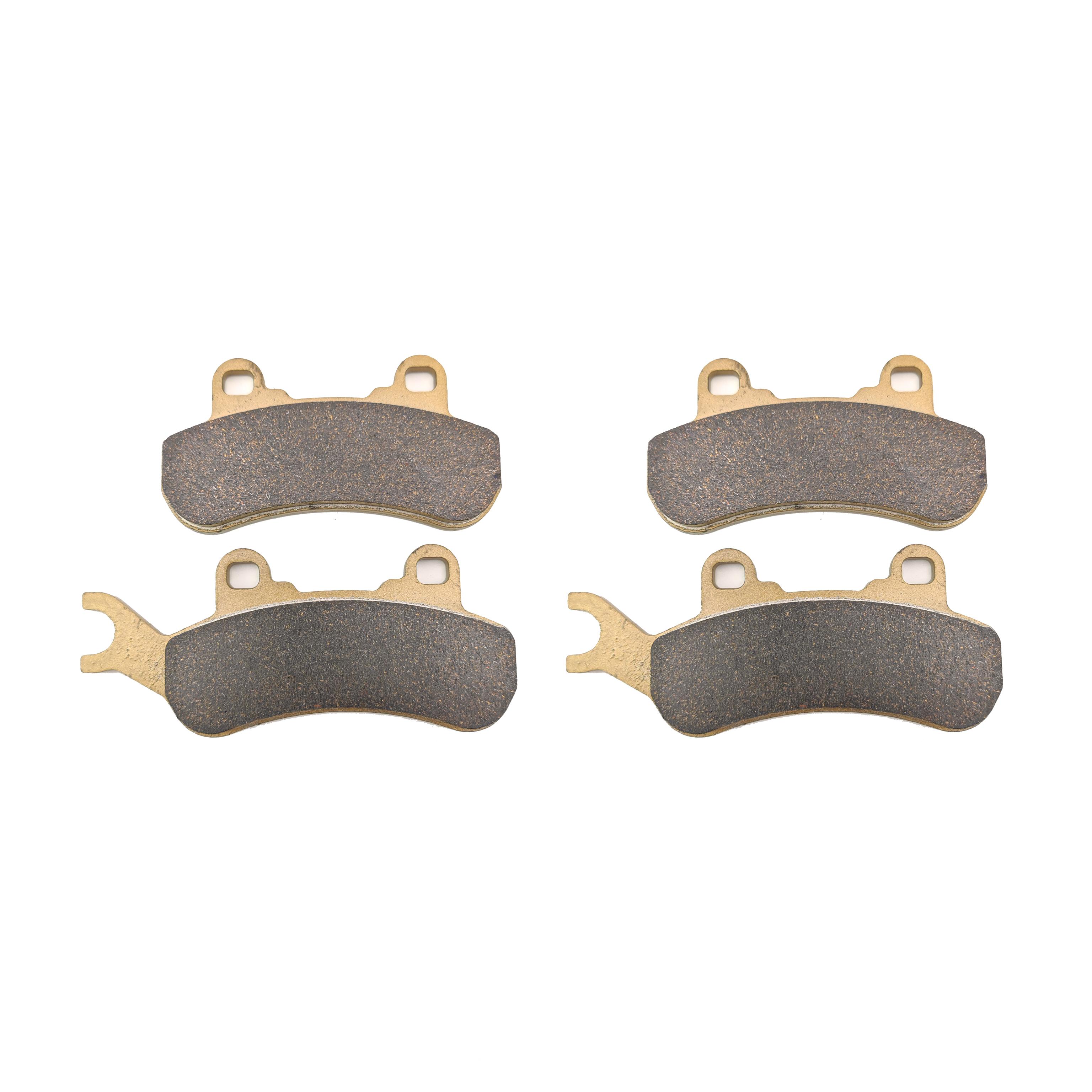

Front Rear Brake Pads For UTV CAN Am Can-am BRP Maverick X3 Turbo 2017 2018 Turbo R and RR Traxter HD5 HD8 HD10 T 2018-2021 Rear 2 pair