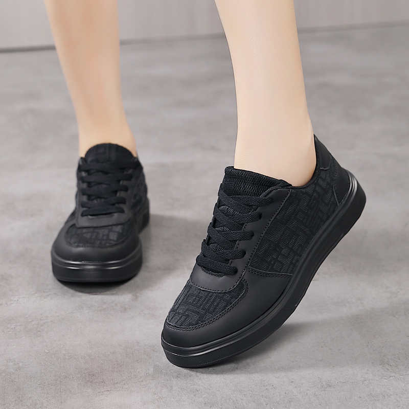Fashion With Holes Playform Round Toe Shoes With Heels Boots Woman Blue Shoes With Heels Sneakers Sports Badkets Shose Hospitality