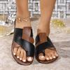 Fashion New Summer Flat Non-slip Waterproof Womens Shoes Outdoor Casual Comfortable Beach Dress Womens Slippers Large Size