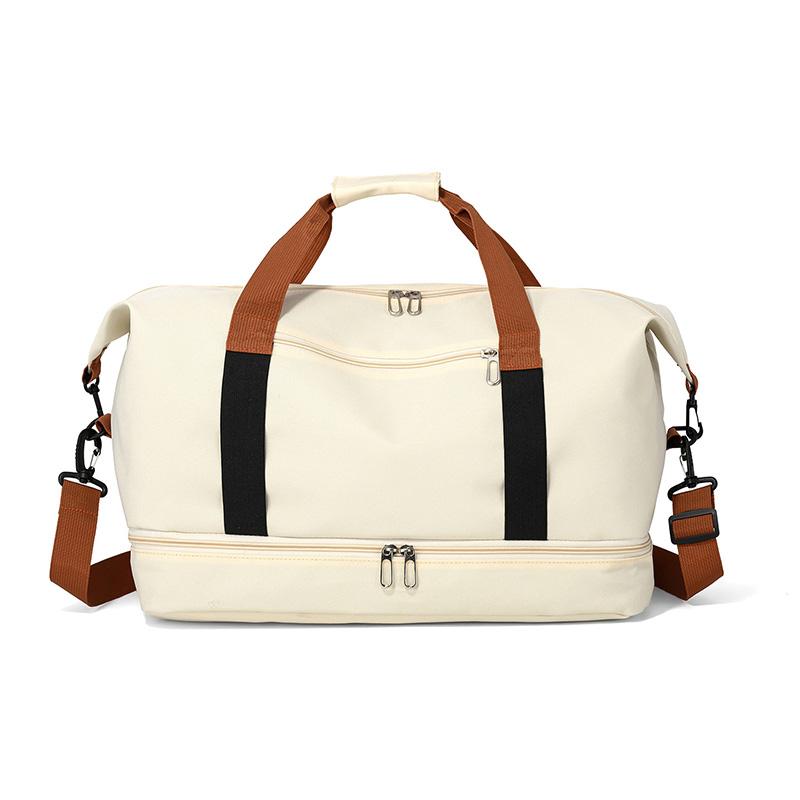 

Женская спортивная сумка для спортзала, дорожная сухая и влажная сумка, сумки многофункциональные, для плавания, сумка на плечо, для выходных, для фитнеса, дорожная сумка для йоги, обувь, рюкзак белый