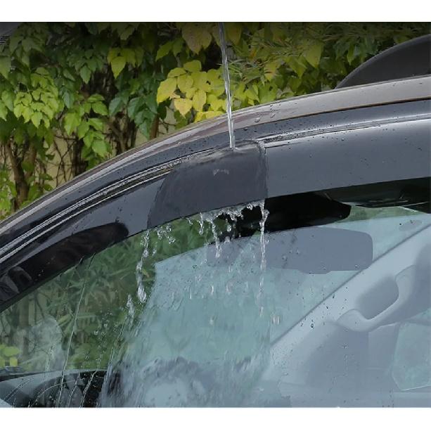 For Volkswagen VW Tiguan L 2017-2021 Car Accessories Window Visor Rain Sun Guard Vent Wind Deflector Weathershield Moulding Trim