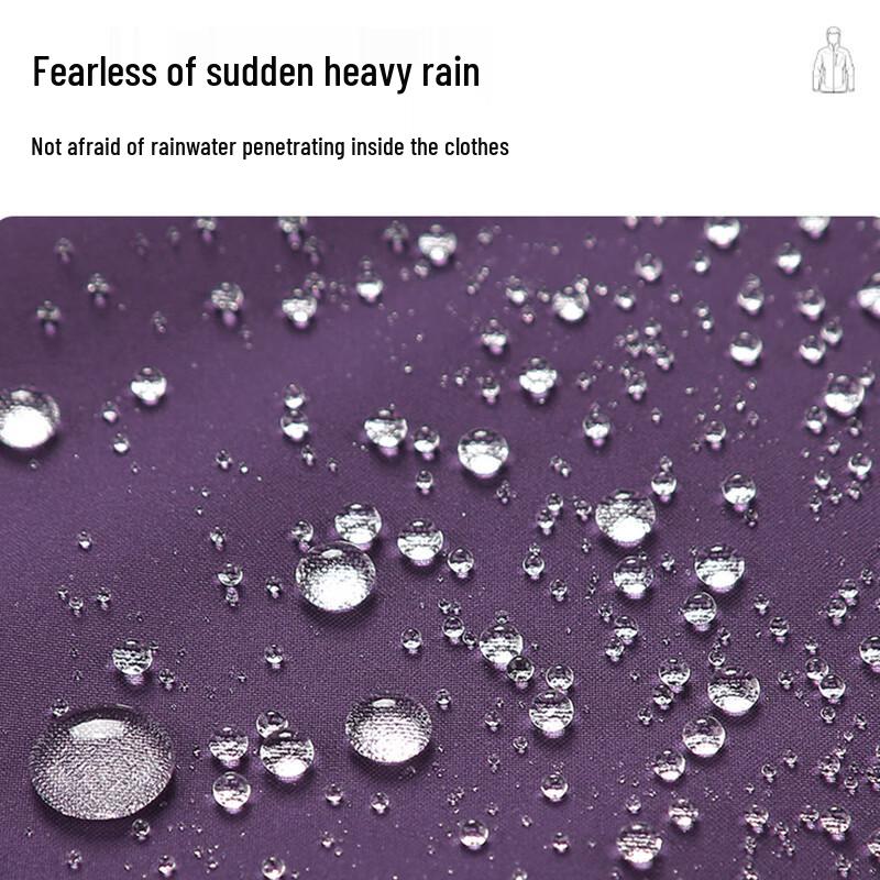 EASTERN CAMEL Unisexowa kurtka outdoorowa 3 w 1 wiatroodporna wodoodporna